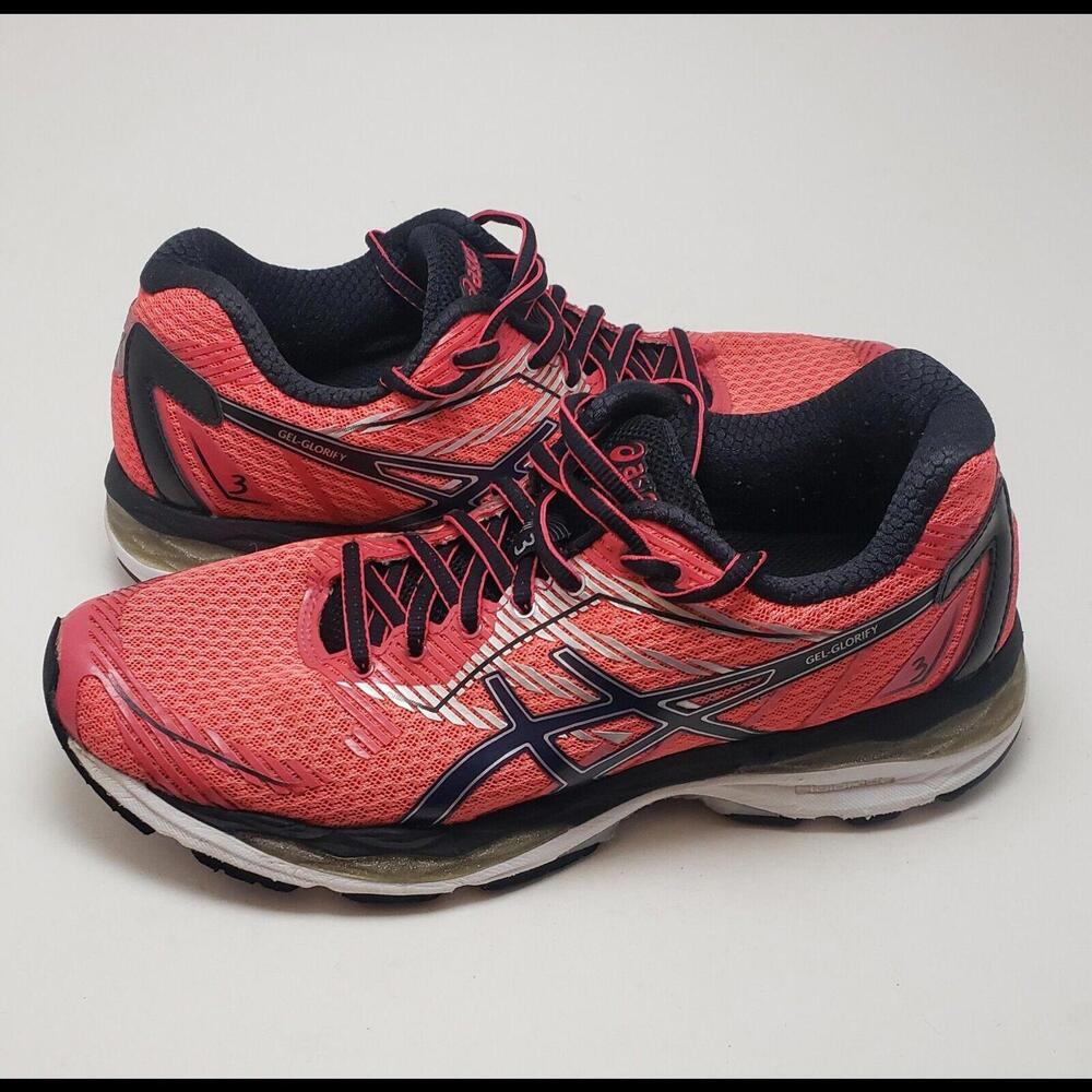 Womens Asics Gel-Glorify 3 Pink T75QQ Running Trainer Sneakers Shoes‎ Size 9